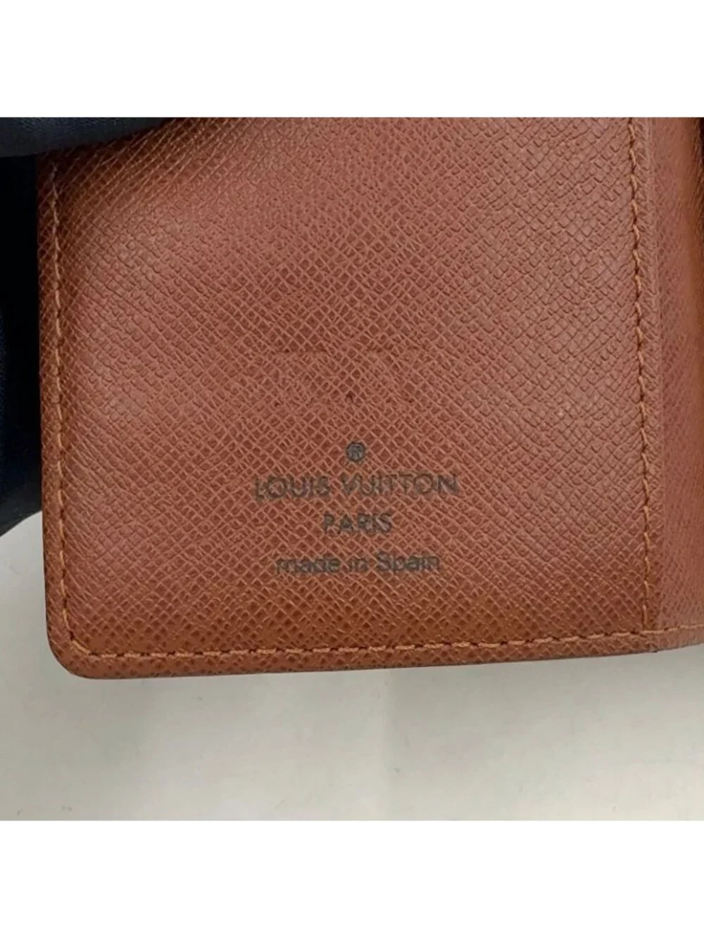 Louis Vuitton Agenda PM Monogram Leather Brown Pocket Bookcover Gold